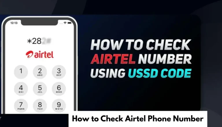 How to Check Airtel Phone Number
