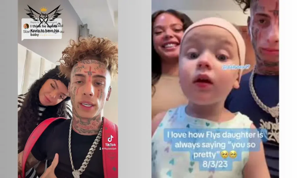 Kayla, Fly & his daughter